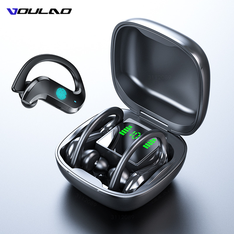 VOULAO Bluetooth Earphone Led Display Wireless Headphone TWS With Microphone Stereo Earbuds Waterproof Noise Cancelling Headsets
VOULAO Bluetooth Earphone Led Display Wireless Headphone TWS With Microphone Stereo Earbuds Waterproof Noise Cancelling Headsets