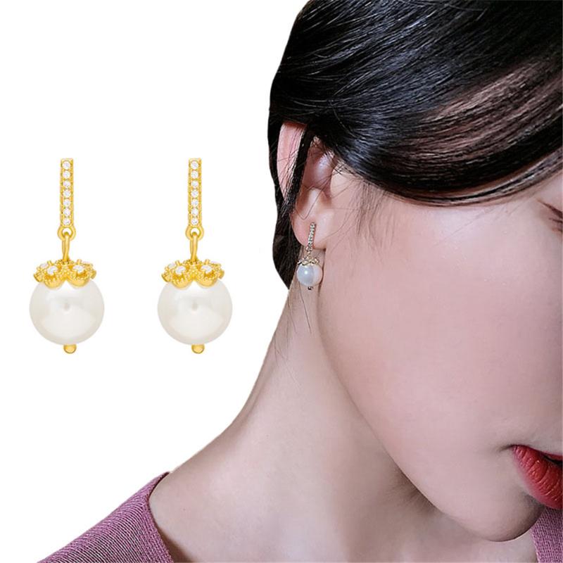 2021 Trend Elegant Baroque Style White Pearl 925 Sterling Silver Fine Earrings For Women Fashion Ear Ring Jewelry New Year Gift
2021 Trend Elegant Baroque Style White Pearl 925 Sterling Silver Fine Earrings For Women Fashion Ear Ring Jewelry New Year Gift