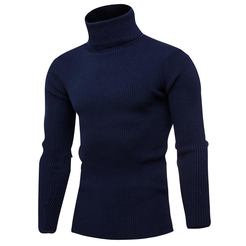 2020 Autumn and Winter New Men's Casual High Neck Knit Sweater / Men's Solid Color Long Sleeve Turtleneck Pullover Sweater, Black
2020 Autumn and Winter New Men's Casual High Neck Knit Sweater / Men's Solid Color Long Sleeve Turtleneck Pullover Sweater, Black