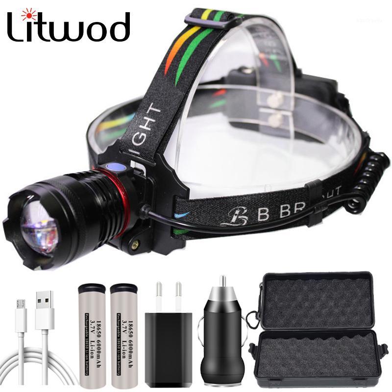 Xhp70 Powerful Headlamp Head Lamp Headlight 32w 4291lm Led Bulbs 2* 18650 Battery Zoom in / Out Lithium Ion Litwod1
Xhp70 Powerful Headlamp Head Lamp Headlight 32w 4291lm Led Bulbs 2* 18650 Battery Zoom in / Out Lithium Ion Litwod1