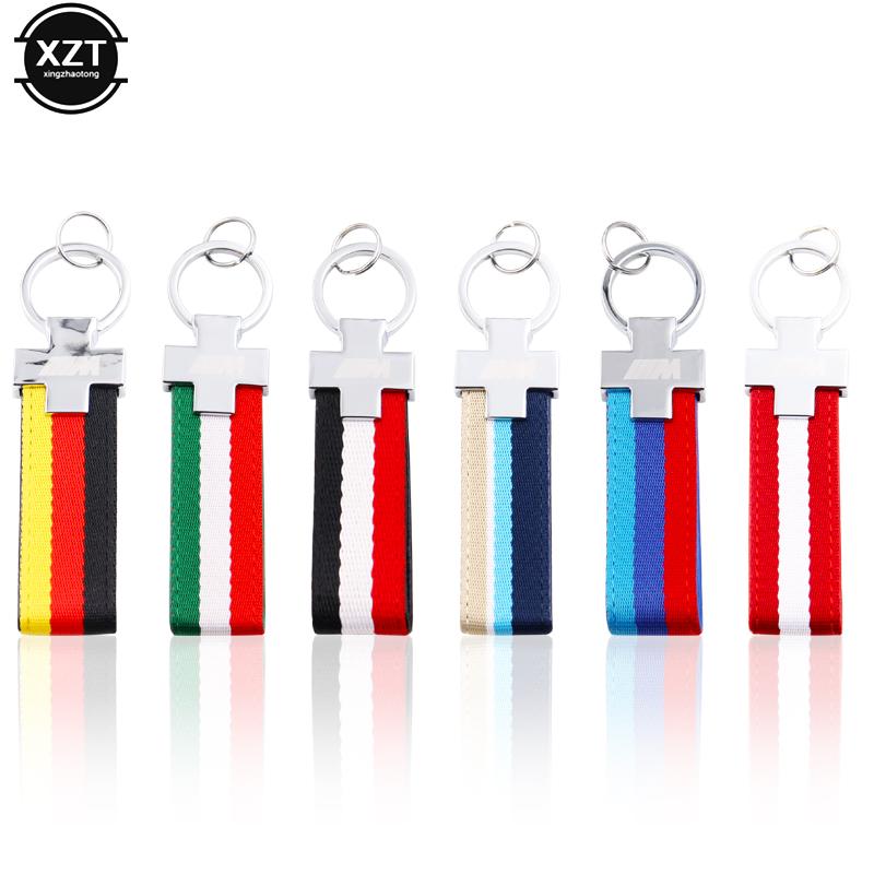Nylon Leather belt Key Ring Keyring Keychain Germany Flag Key Chain For M Tech M Sport 1 3 5 E36 E37 E46 E39 E53 E60 E90 X5
Nylon Leather belt Key Ring Keyring Keychain Germany Flag Key Chain For M Tech M Sport 1 3 5 E36 E37 E46 E39 E53 E60 E90 X5
