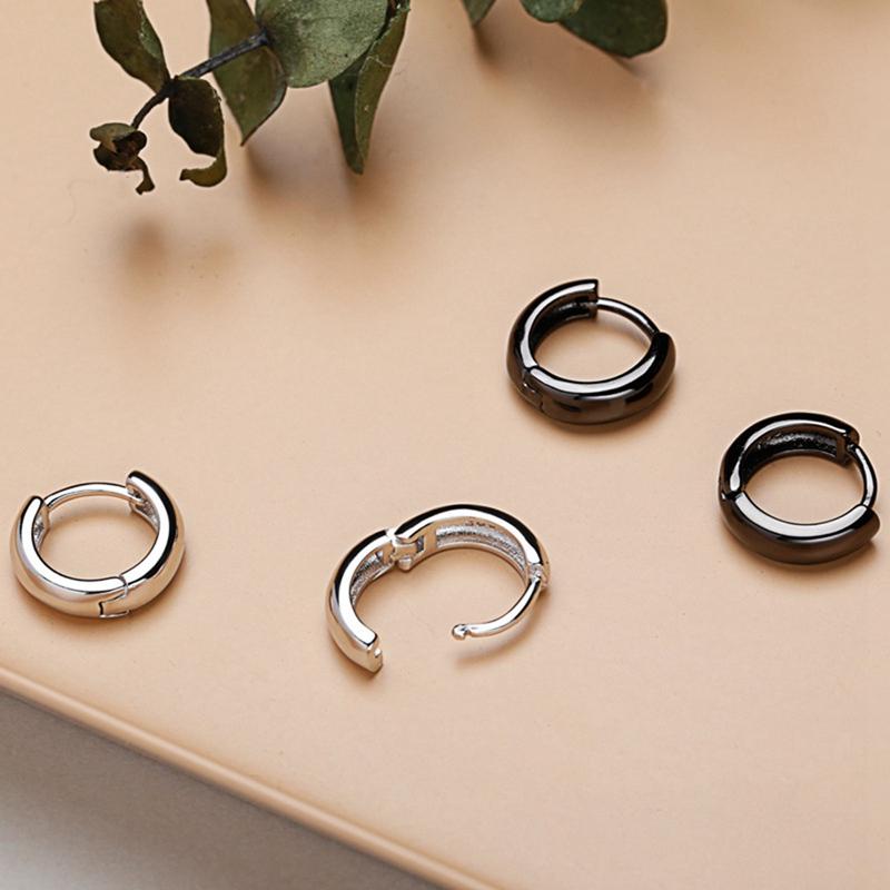 Hoop & Huggie Simple Black White Earrings Stainless Steel Punk Men Circle Ring Earring Piercing Jewelry Drop
Hoop & Huggie Simple Black White Earrings Stainless Steel Punk Men Circle Ring Earring Piercing Jewelry Drop