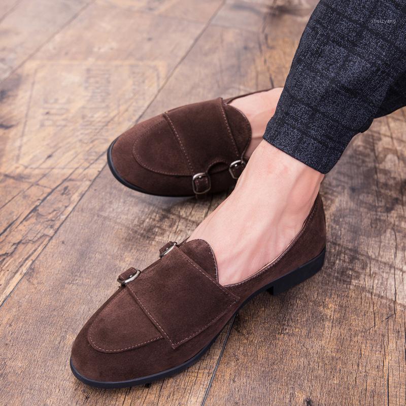 2020 British Fashion Men suede Leather Shoes Mlae Dress wedding Classic Business Party Office Wedding Loafers Men's Flats Shoes1, Black
2020 British Fashion Men suede Leather Shoes Mlae Dress wedding Classic Business Party Office Wedding Loafers Men's Flats Shoes1, Black