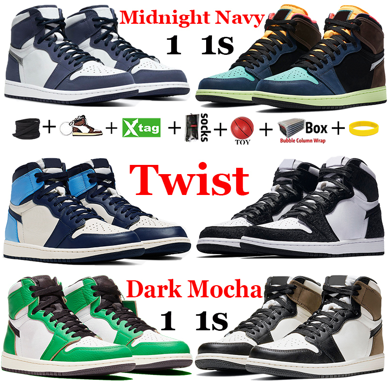 With box Jumpman 1 1s basketball shoes Midnight Navy Dark Mocha Twist UNC Mens Running Sneakers Royal Chicago Toe Light Smoke Grey Trainer, #37- high black gym red
With box Jumpman 1 1s basketball shoes Midnight Navy Dark Mocha Twist UNC Mens Running Sneakers Royal Chicago Toe Light Smoke Grey Trainer, #37- high black gym red