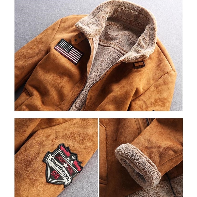Coat Winter Thicken Warm Fleece Veste Homme Parkas Vintage Outwear Windproof Jacket Men Streetwear 4XL 201127