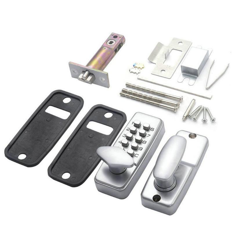 Digital Push Button Door Lock Key Pad Code Combination Access Mechanical Keyless Password Home Shop Office Safe
Digital Push Button Door Lock Key Pad Code Combination Access Mechanical Keyless Password Home Shop Office Safe