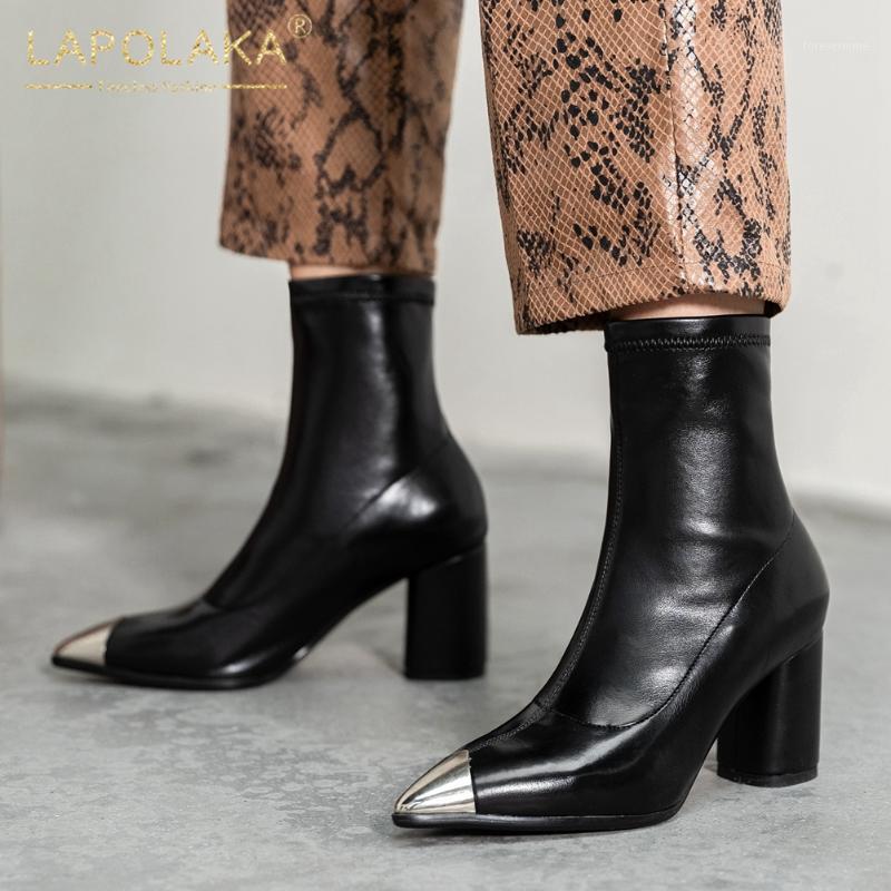 Lapolaka 2020 New Fashion Top Quality Pointed Toe Ankle Boots Women Shoes Slip On Chunky High Heels Office Ladies Luxury Boots1, Beige add fur
Lapolaka 2020 New Fashion Top Quality Pointed Toe Ankle Boots Women Shoes Slip On Chunky High Heels Office Ladies Luxury Boots1, Beige add fur