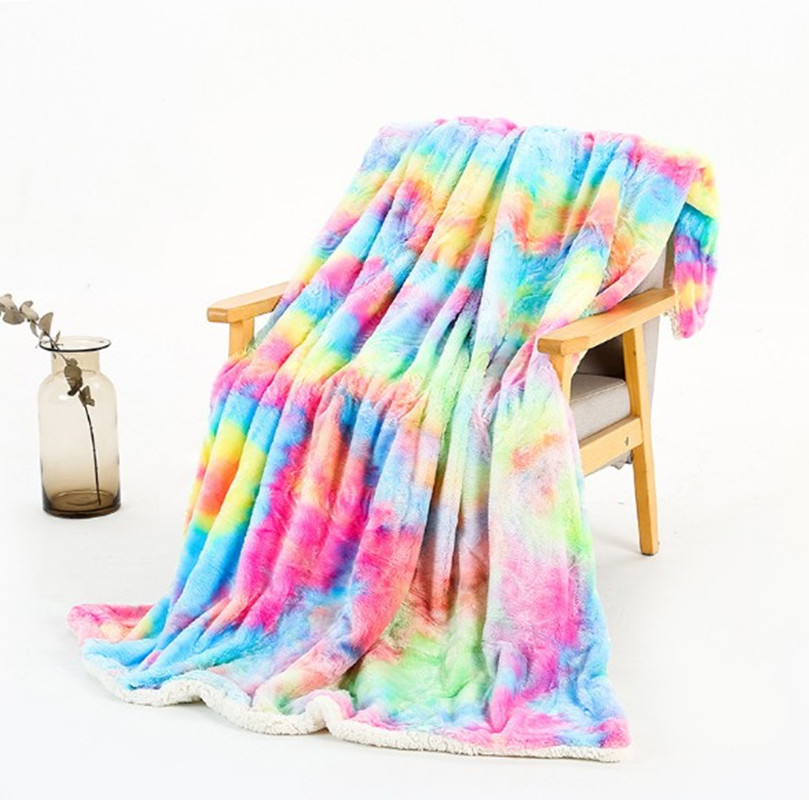 New Arrival rainbow Blanket Warm Elegant Cozy With Fluffy Sherpa Throw Blanket Bed Sofa Blankets free shipping
New Arrival rainbow Blanket Warm Elegant Cozy With Fluffy Sherpa Throw Blanket Bed Sofa Blankets free shipping