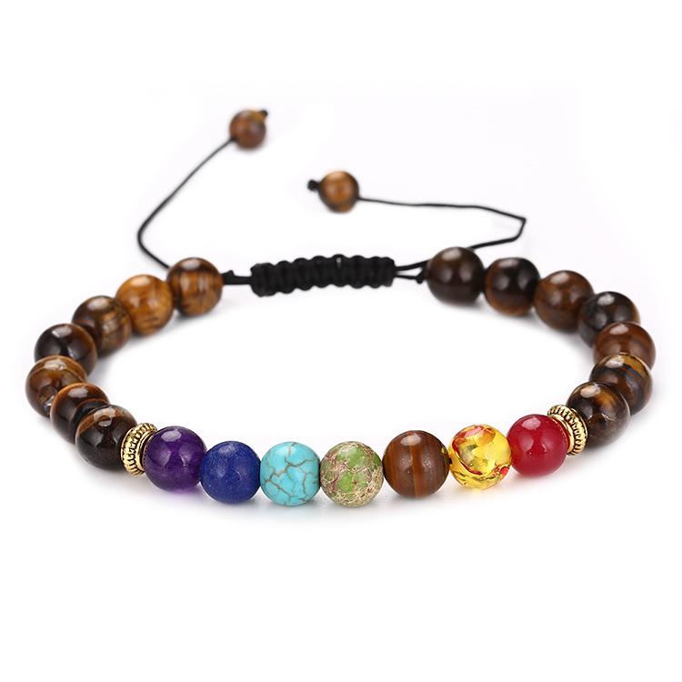 Fashion Hand Braided Chakra Healing Balance Bracelet Luxury Natural Stone Power Braclet For Women Men Yoga Hand Jewelry Homme
Fashion Hand Braided Chakra Healing Balance Bracelet Luxury Natural Stone Power Braclet For Women Men Yoga Hand Jewelry Homme