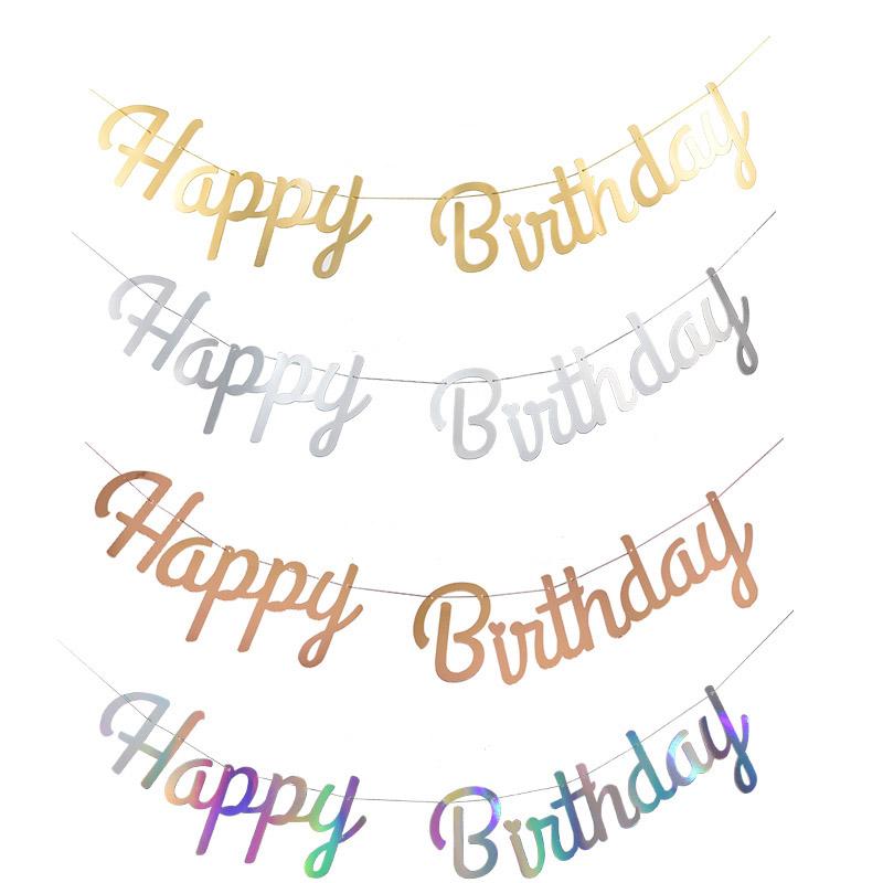 Happy Birthday Bunting Banner Letters Happy Birthday Gold Sliver set Garlands Baby Shower banner Party Decoration
Happy Birthday Bunting Banner Letters Happy Birthday Gold Sliver set Garlands Baby Shower banner Party Decoration