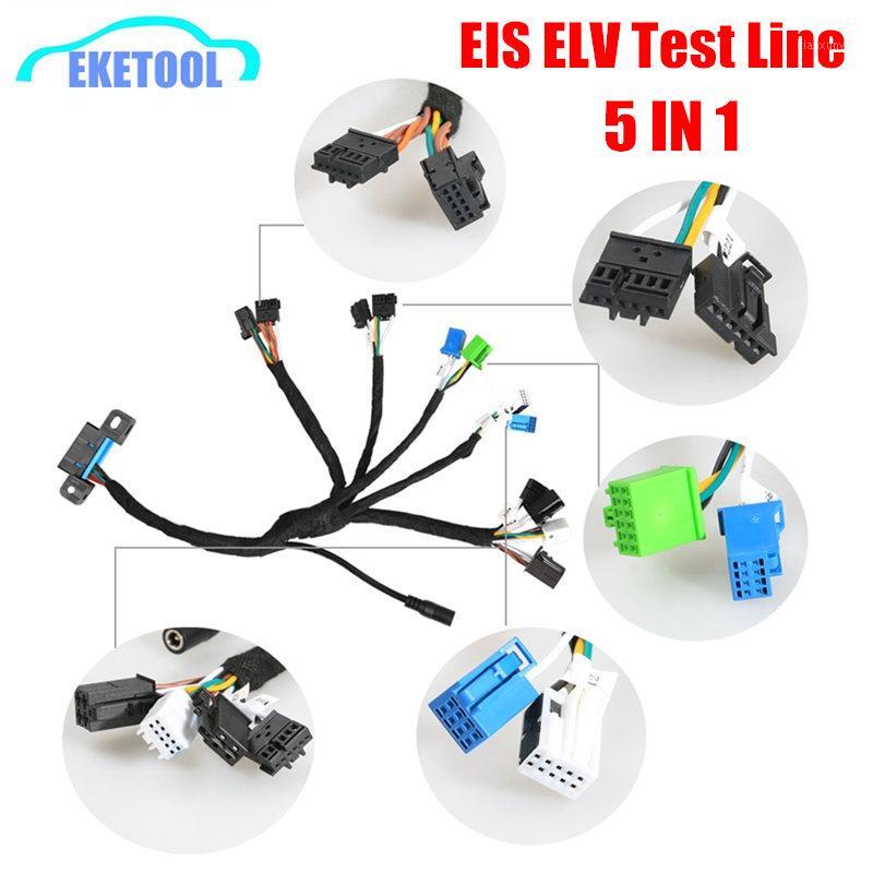 EIS ELV Test Cables 5In1 Maintenance Work For VVDI MB BGA TOOL CGDI Prog MB EIS ELV Full Set With Dashboard Connector1
EIS ELV Test Cables 5In1 Maintenance Work For VVDI MB BGA TOOL CGDI Prog MB EIS ELV Full Set With Dashboard Connector1