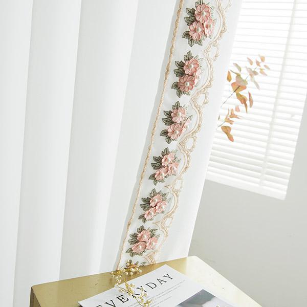 Thick Sheer Curtains for Living Room Bedroom Pink White Luxury Tulle with Lace Edge Korean Princess Voile Curtain Girls Blinds, D-1pc tulle
Thick Sheer Curtains for Living Room Bedroom Pink White Luxury Tulle with Lace Edge Korean Princess Voile Curtain Girls Blinds, D-1pc tulle
