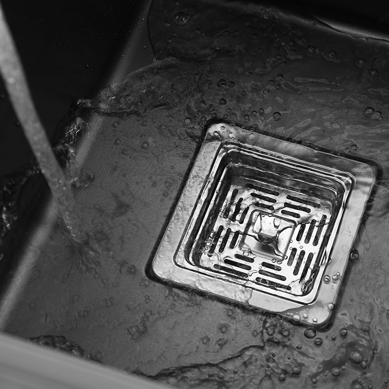 black Hidden Kitchen sink Single bowl Bar Small Size sink Stainless Steel Balcony sinks Concealed black kitchen sink Bar9149051