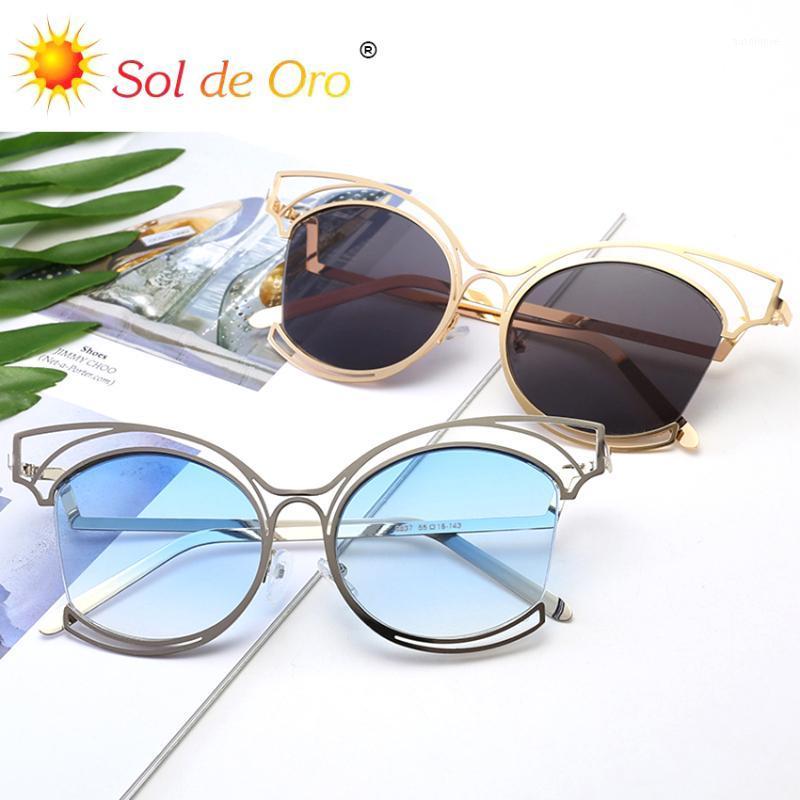 SOL DE ORO 2020 Men Women Trend Fashion Sunglasses Metal Frame Cat Eye Eyeglasses Wild Anti-UV400 Sunglasses1
SOL DE ORO 2020 Men Women Trend Fashion Sunglasses Metal Frame Cat Eye Eyeglasses Wild Anti-UV400 Sunglasses1