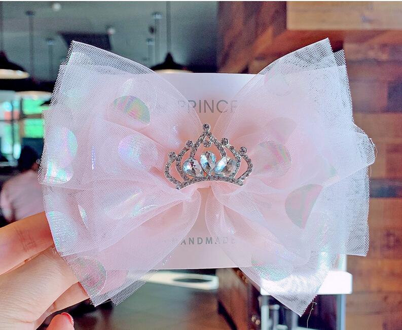 2021 Crown Dot Yarn hair bow hairpin Barrette Bowknot Children Hairpin Clip Soft Mesh Baby Hairgrip Cute Princess Hair Accessories 10pcs
2021 Crown Dot Yarn hair bow hairpin Barrette Bowknot Children Hairpin Clip Soft Mesh Baby Hairgrip Cute Princess Hair Accessories 10pcs