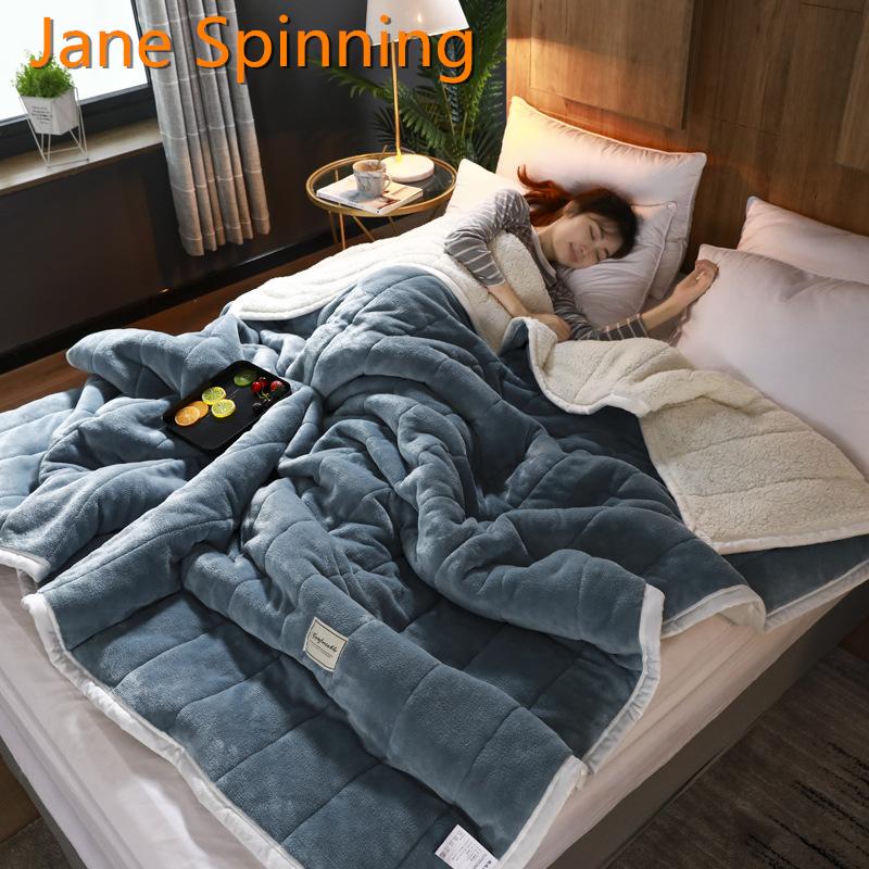 Warm Weighted Blanket Luxury Thick Blankets For Beds Fleece Blankets And Throws Winter Adult Bed Cover Super Soft
Warm Weighted Blanket Luxury Thick Blankets For Beds Fleece Blankets And Throws Winter Adult Bed Cover Super Soft