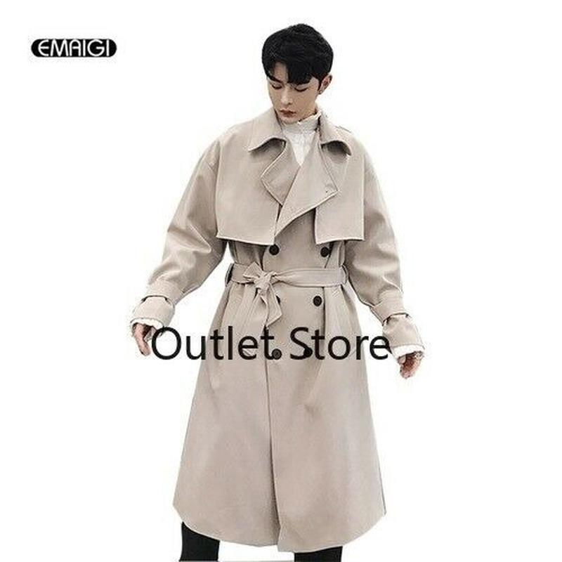 2020 Autumn Winter Men Vintage Double Breasted Overcoat Business Casual Long Trench Fashion Oversize Outwear Male Loose Jacket, Black
2020 Autumn Winter Men Vintage Double Breasted Overcoat Business Casual Long Trench Fashion Oversize Outwear Male Loose Jacket, Black