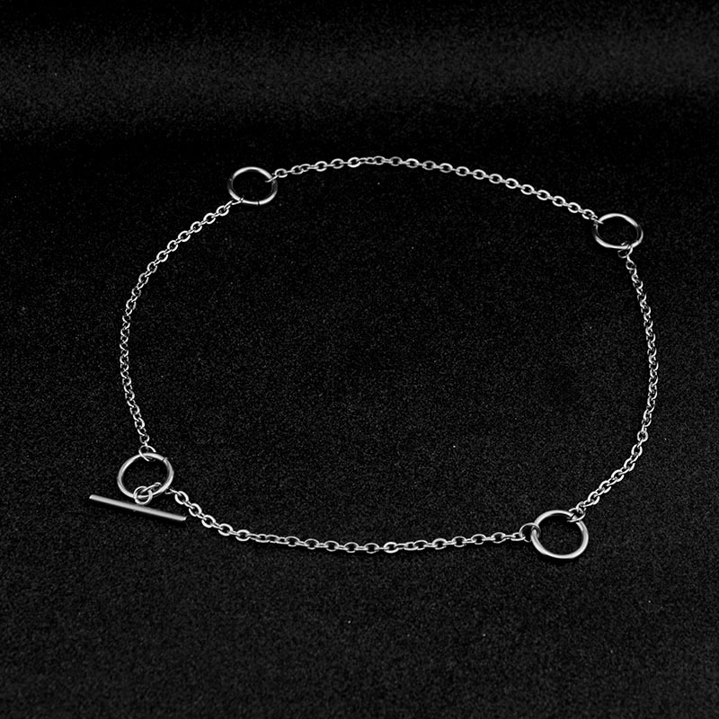 Fashion Titanium Stainless Steel circle bead Choker Clavicle Chain Necklace Jewelry Gifts Man kpop
Fashion Titanium Stainless Steel circle bead Choker Clavicle Chain Necklace Jewelry Gifts Man kpop
