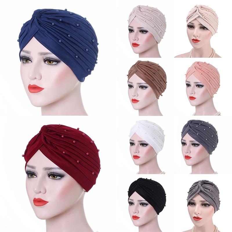 Imixlot 1PC Newest Elegant Muslim Polyester Cap Women Girls Imitation Pearl Twist Head Cover Turban Cap Islamic Bonnet Hat
Imixlot 1PC Newest Elegant Muslim Polyester Cap Women Girls Imitation Pearl Twist Head Cover Turban Cap Islamic Bonnet Hat
