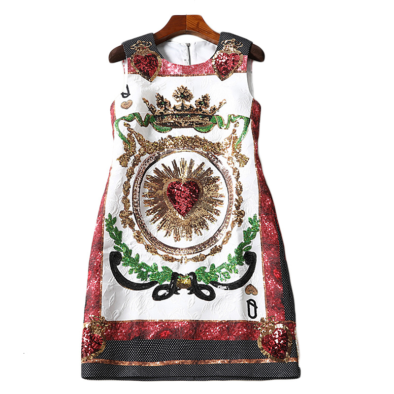 Xf Summer Runway Fashion Designer High Quality Women Lantejoulas Ancient Roman Red Printing Short Ifim, Multiple
Xf Summer Runway Fashion Designer High Quality Women Lantejoulas Ancient Roman Red Printing Short Ifim, Multiple