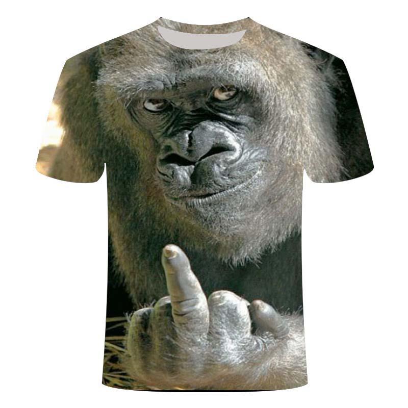 T-shirts 3D Men 2021 Summer Printed Animal Monkey T-shirt Short Sleeve Funny Design Casual Tops Tees Male T-shirt Size XXS-6XL, Xtl-57
T-shirts 3D Men 2021 Summer Printed Animal Monkey T-shirt Short Sleeve Funny Design Casual Tops Tees Male T-shirt Size XXS-6XL, Xtl-57