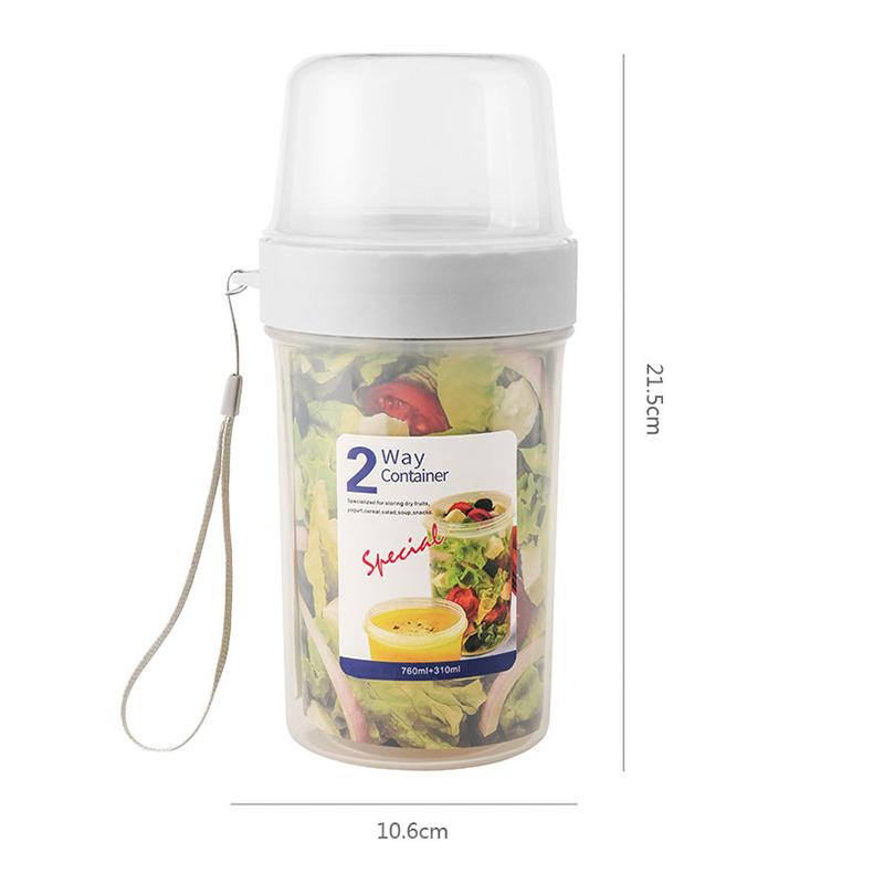 Fresh-keeping Box Double-layer Sealed Compartment Transparent Storage Box Breakfast Leak-proof Cup Type Storage LAD-sale
Fresh-keeping Box Double-layer Sealed Compartment Transparent Storage Box Breakfast Leak-proof Cup Type Storage LAD-sale