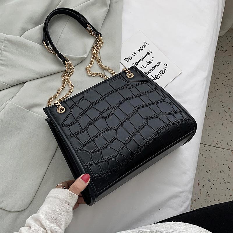 Stone Pattern Small PU Leather Shoulder Bags For Women 2021 Ladies Crossbody Bag Female Fashion Handbags Chain Design Hand Bag, White
Stone Pattern Small PU Leather Shoulder Bags For Women 2021 Ladies Crossbody Bag Female Fashion Handbags Chain Design Hand Bag, White