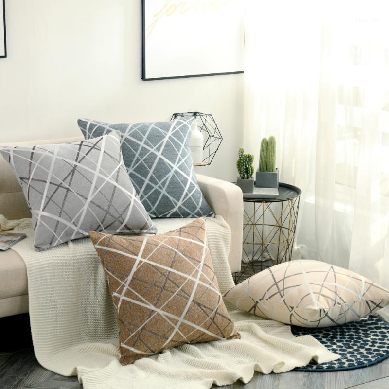 Chenille Fabric Sofa Cushion Cover 55x55cm Oversize Geometric Line Pillow Case Decorative Throw Pillow Cover For Bedroom Sofa1
Chenille Fabric Sofa Cushion Cover 55x55cm Oversize Geometric Line Pillow Case Decorative Throw Pillow Cover For Bedroom Sofa1