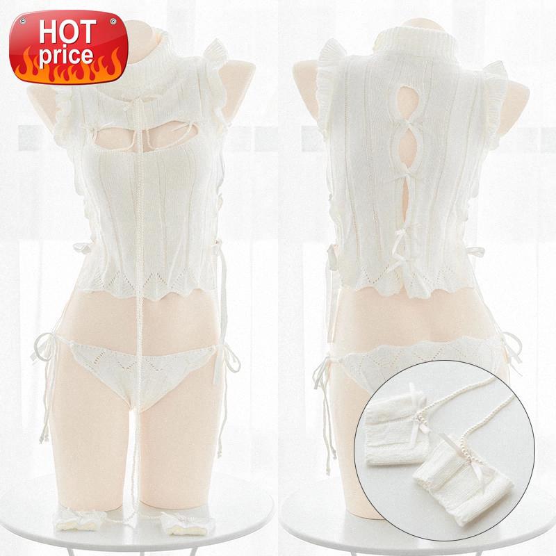 Halloween Sexy Maid Cosplay Costumes for Women Adult Kawaii Lingerie Cute Anime School Girl Outfit Princess & Prince Top Panty #w442, Black;white
Halloween Sexy Maid Cosplay Costumes for Women Adult Kawaii Lingerie Cute Anime School Girl Outfit Princess & Prince Top Panty #w442, Black;white