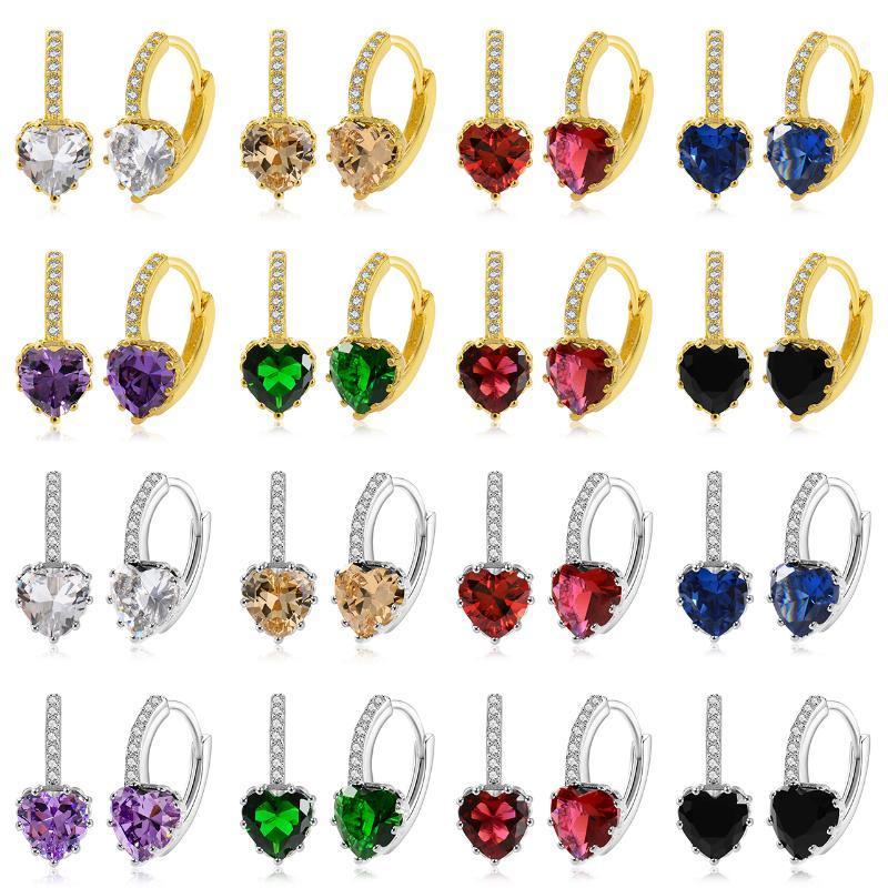 Charm QCOOLJLY Lovely More Colors Heart Hopp Earrings Romantic Women Bridal Cubic Zirconia Jewelry Female Brincos Accessories1
Charm QCOOLJLY Lovely More Colors Heart Hopp Earrings Romantic Women Bridal Cubic Zirconia Jewelry Female Brincos Accessories1