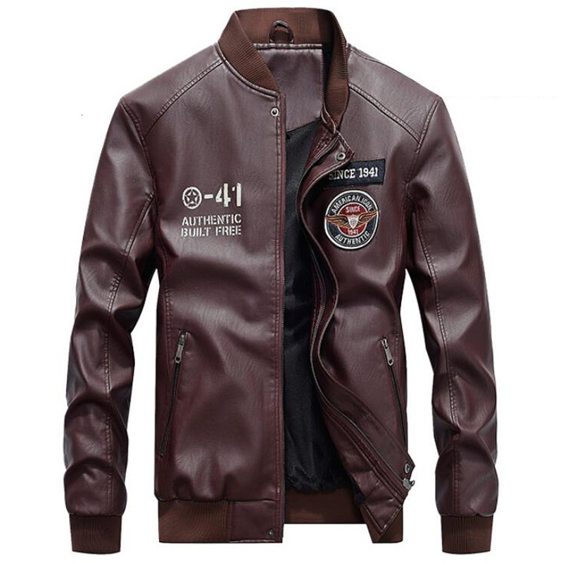 2021 Mens Fashion Boredom 4xl Coats Pu Jacket New Men's Spring Strike Leather Coat From Baseball 15WC, Black
2021 Mens Fashion Boredom 4xl Coats Pu Jacket New Men's Spring Strike Leather Coat From Baseball 15WC, Black
