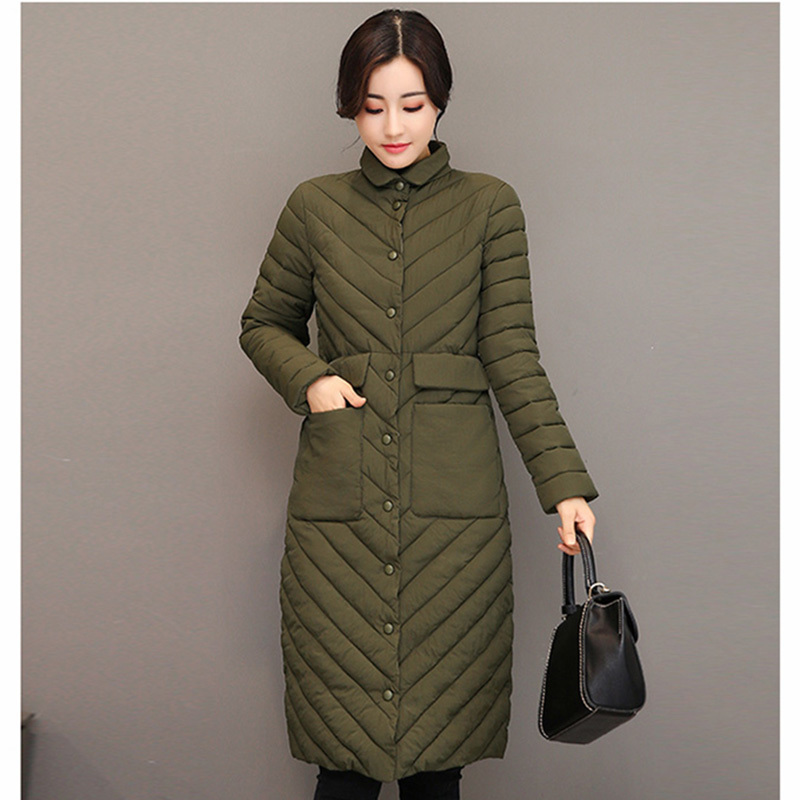 Winter Jacket Female light Parka Coat Long hoodie Down Cotton Jacket Plus Size 3XL Long thick Parkas autumn Coat Jacket Women 201019