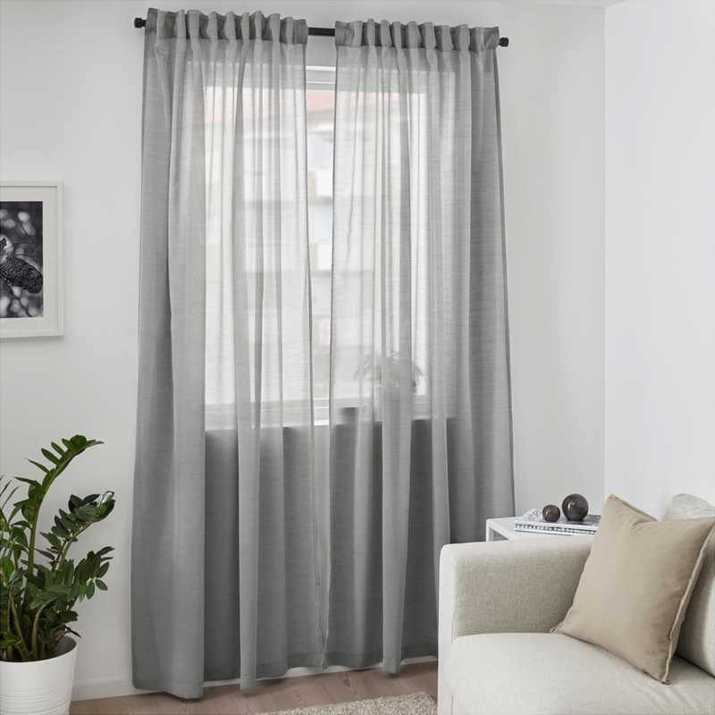 Curtain shading cloth semi shading curtain size can be customized, finished product size width 145cm, height 250cm light trans, White
Curtain shading cloth semi shading curtain size can be customized, finished product size width 145cm, height 250cm light trans, White