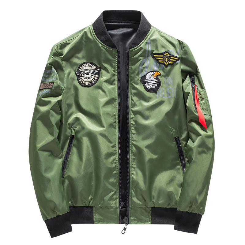 2021 New Masculino Exrcito Crach Bordado Jaqueta De Beisebol Dupla Face Casaco Da Motocicleta 1xx9 LWX5, Armygreen
2021 New Masculino Exrcito Crach Bordado Jaqueta De Beisebol Dupla Face Casaco Da Motocicleta 1xx9 LWX5, Armygreen