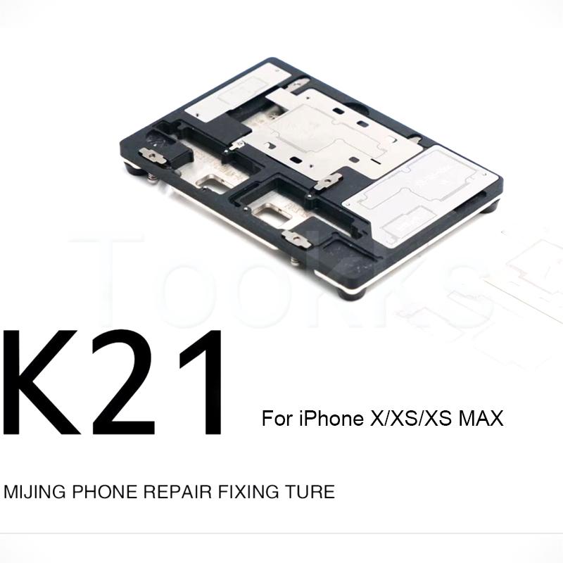 MJ K21 Main Board Middle Fixture For X/XS/XSMAX JIP Solder Paste For Mobile Phone Maintenance PCB Motherboard Holder
MJ K21 Main Board Middle Fixture For X/XS/XSMAX JIP Solder Paste For Mobile Phone Maintenance PCB Motherboard Holder