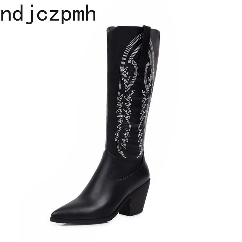 Women's Boots Winter The New Fashion Color Matching Pointed Zipper Thick Heel High Heel High Tube Women's Shoes Plus Size 31-47, Black
Women's Boots Winter The New Fashion Color Matching Pointed Zipper Thick Heel High Heel High Tube Women's Shoes Plus Size 31-47, Black
