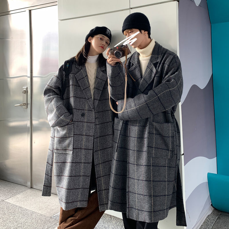 Autumn 2021 Male Thin New Winter Lovers Thickened Coat Long Lapel Wear RF5M, Dark gray.
Autumn 2021 Male Thin New Winter Lovers Thickened Coat Long Lapel Wear RF5M, Dark gray.