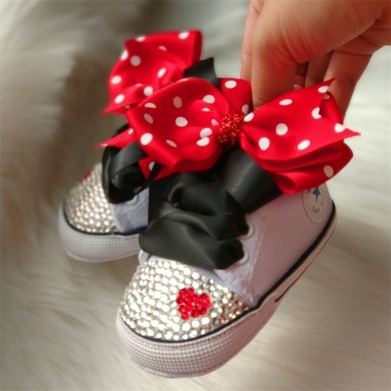Dollbling Polka Dot Little Cutie Star Sneaker Sparkle Baby Canvas Shoes Stunning Pram -1Y Princess girl Sneaker walkers 201222, Red bowknot
Dollbling Polka Dot Little Cutie Star Sneaker Sparkle Baby Canvas Shoes Stunning Pram -1Y Princess girl Sneaker walkers 201222, Red bowknot