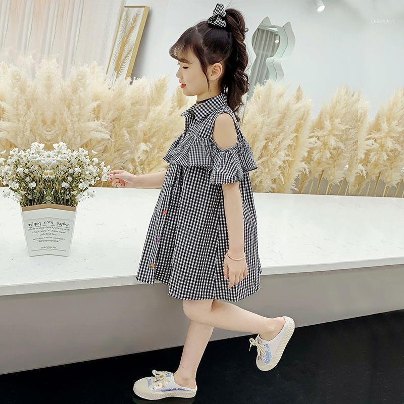 Children's Wear Sweet Girls Ruffle Plaid Dress Summer 2020 Kids Princess Dresses for Big Little Girl 12 11 10 9 8 7 6 5 Years1, Black
Children's Wear Sweet Girls Ruffle Plaid Dress Summer 2020 Kids Princess Dresses for Big Little Girl 12 11 10 9 8 7 6 5 Years1, Black