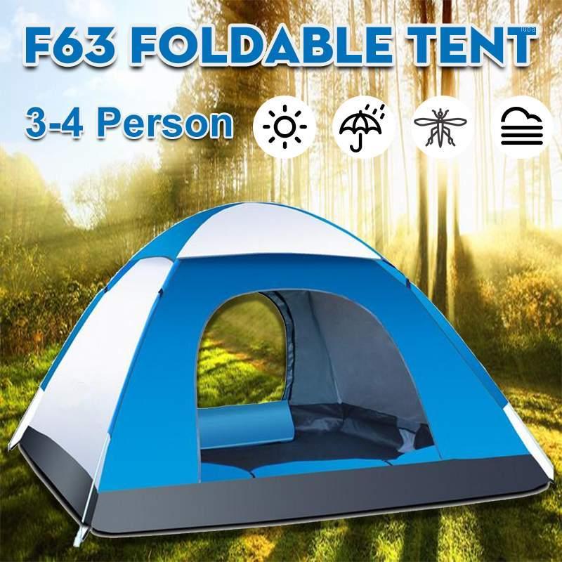 Tent For 4 Persons Outdoor Camping Tent Foldable Automatic Open Rest Tents Waterproof Hiking Beach Travel Tourist1
Tent For 4 Persons Outdoor Camping Tent Foldable Automatic Open Rest Tents Waterproof Hiking Beach Travel Tourist1