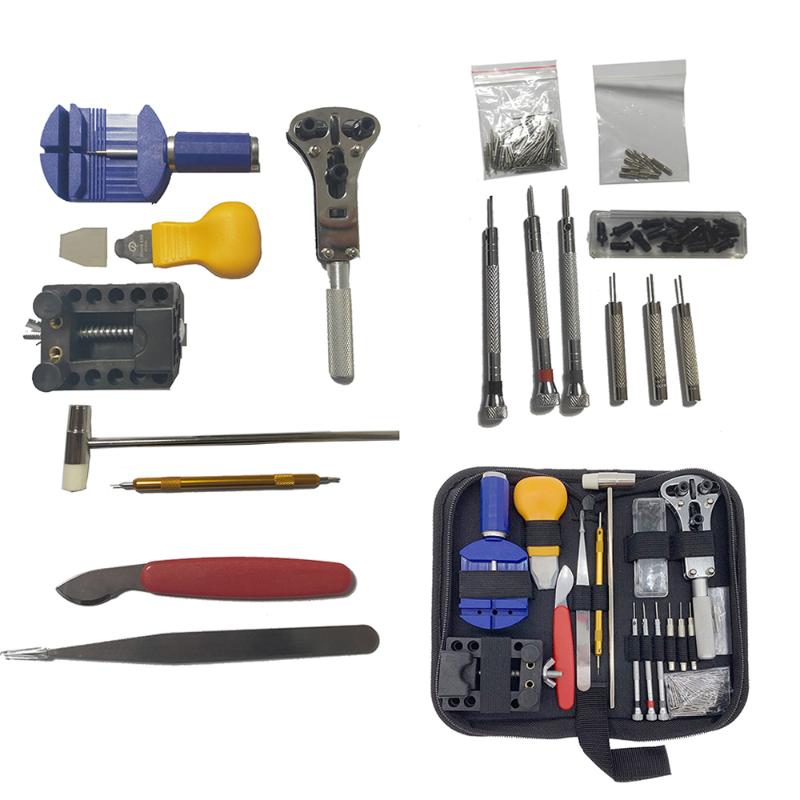 Watch Repair Tool Kit 147 Pieces of Link Pin Remover Case Puller Spring Bar Watchmaker Household Tool Parts
Watch Repair Tool Kit 147 Pieces of Link Pin Remover Case Puller Spring Bar Watchmaker Household Tool Parts
