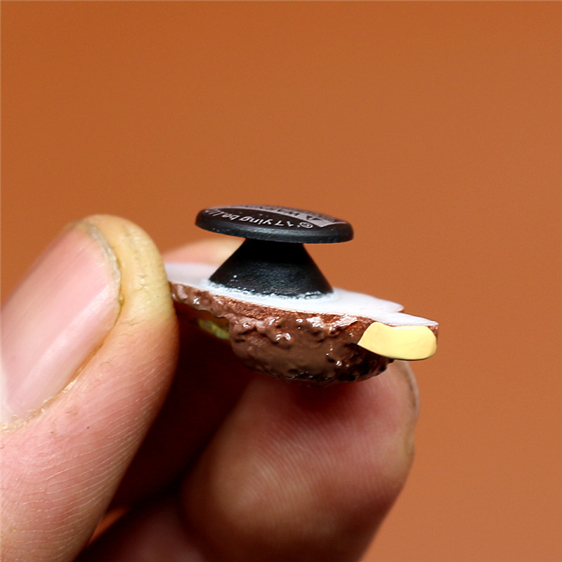Cute Mini Shoe Charm Accessories Simulation Chocolate ice cream Shoe Decoration for sandal Kid's X-mas Gift