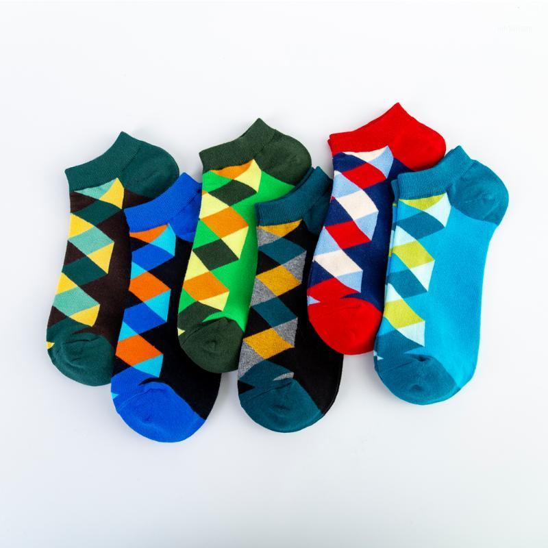 Jhouson Fashion Classic Diamond Lattice Geometry Printed Funny Socks Men's Cotton Ankle Socks Novelty Summer Casual Summer1, A1739
Jhouson Fashion Classic Diamond Lattice Geometry Printed Funny Socks Men's Cotton Ankle Socks Novelty Summer Casual Summer1, A1739