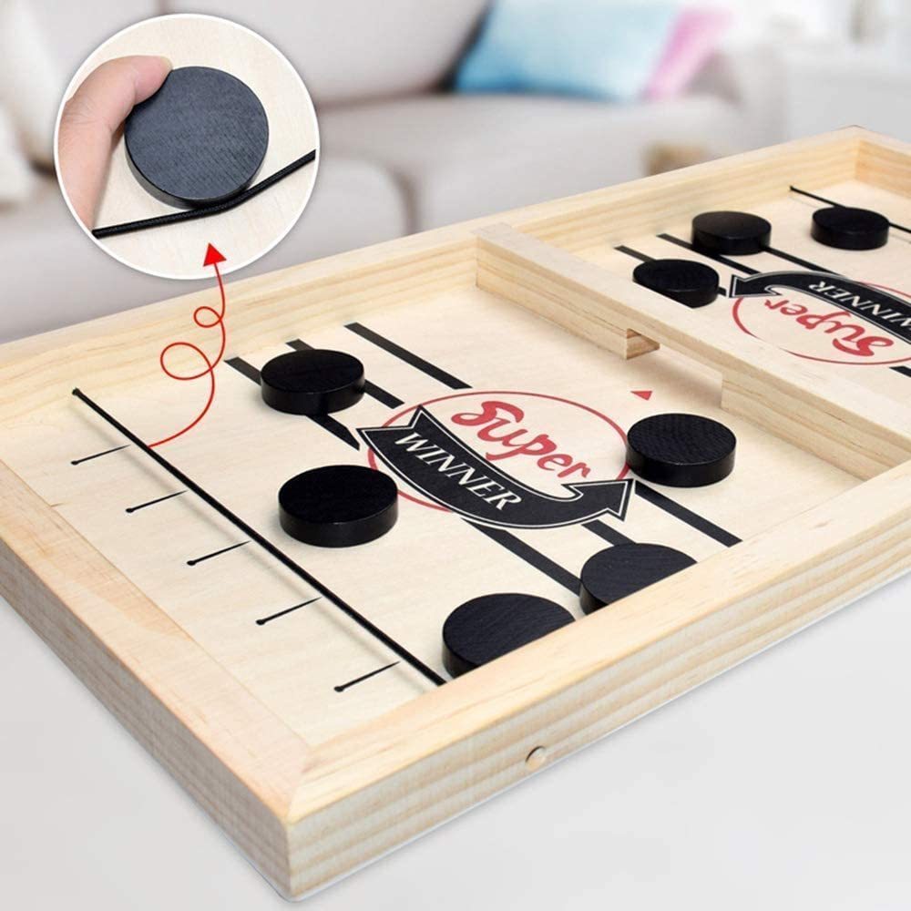 2021 latestCatapult Fast Parent-child Hockey Sling Interactive Puck Game Toy Winner Board Chess Games toys For Children New
2021 latestCatapult Fast Parent-child Hockey Sling Interactive Puck Game Toy Winner Board Chess Games toys For Children New
