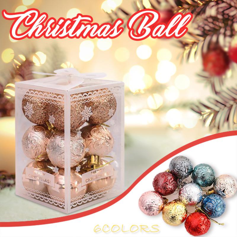 Christmas Ball Tree Decor Bauble Xmas Party Hanging Ball Ornament Decorations for Home Christmas decorations Gift 12 pcs
Christmas Ball Tree Decor Bauble Xmas Party Hanging Ball Ornament Decorations for Home Christmas decorations Gift 12 pcs
