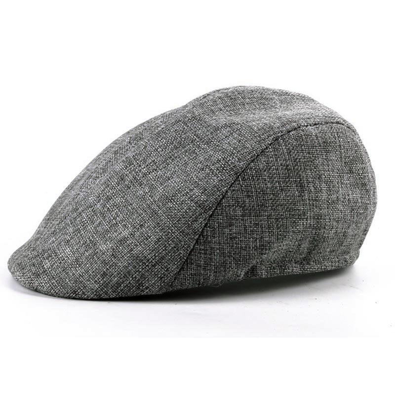 Newly Spring Summer Men Peaked Cap Cotton Linen Beret Casual Hat Casquette Caps, Dark grey
Newly Spring Summer Men Peaked Cap Cotton Linen Beret Casual Hat Casquette Caps, Dark grey