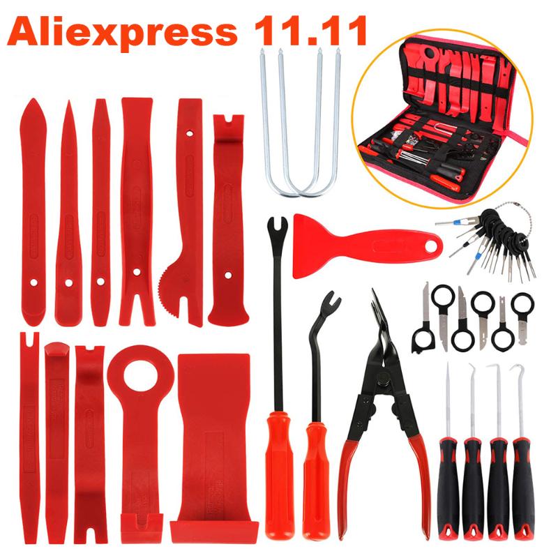 Car Panel Door Clip Pry Tool Set Portable Car Repair Hand Tool Set Door Panel Kit Auto Audio Dash Trim
Car Panel Door Clip Pry Tool Set Portable Car Repair Hand Tool Set Door Panel Kit Auto Audio Dash Trim