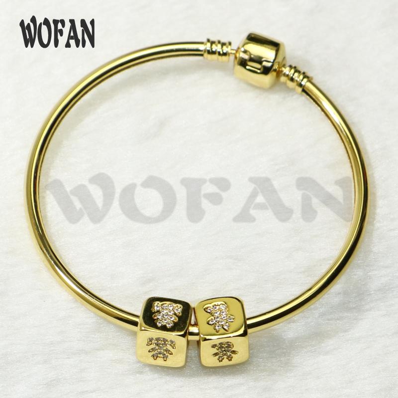 Double Cube charms Bracelet Gold color bangle Handmede jewelry bracelet zircon charms bangle jewelry gift for lady Bracelets
Double Cube charms Bracelet Gold color bangle Handmede jewelry bracelet zircon charms bangle jewelry gift for lady Bracelets