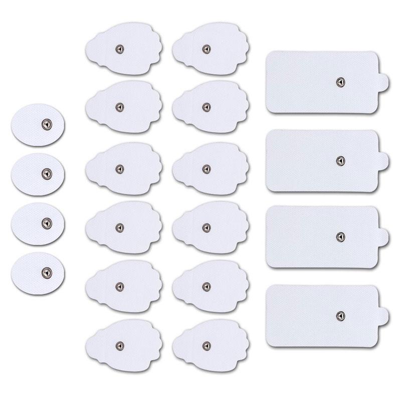10/20pcs EMS Tens Electrode Pads Conductive Gel Pad Body Acupuncture Therapy Massager Therapeutic Pulse Stimulator Electro Pad