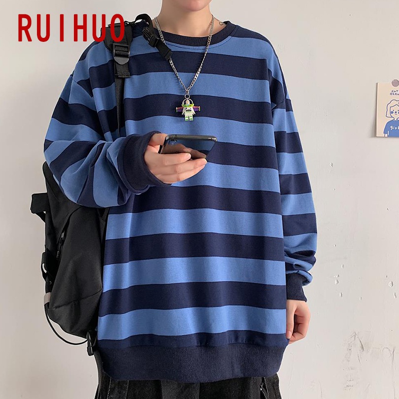 2020 Autumn Hip Hop Striped Sweatshirt Men Japanese Streetwear Men's Sweatshirt Fashion Sweatshirts For Men Clothing 5XL, Coffee
2020 Autumn Hip Hop Striped Sweatshirt Men Japanese Streetwear Men's Sweatshirt Fashion Sweatshirts For Men Clothing 5XL, Coffee